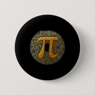 Macaron Rond 5 Cm Le pi officiel 3.14 Spiral Pi-day Pour Les Nerds D