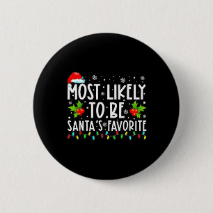 Macaron Rond 5 Cm Le Plus Probable À Noël Est Père Noël Favorite Mat