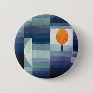 Macaron Rond 5 Cm Le Porte-monnaie d'automne (1922) de Paul Klee