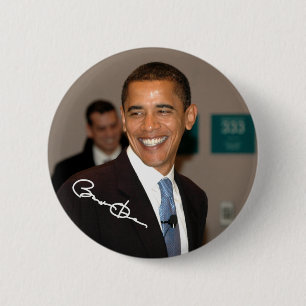 Macaron Rond 5 Cm Le Président Barack Obama