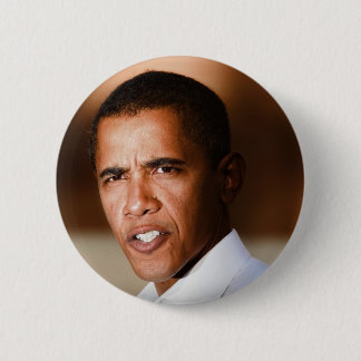 Macaron Rond 5 Cm Le président Barack Obama fait des boutons
