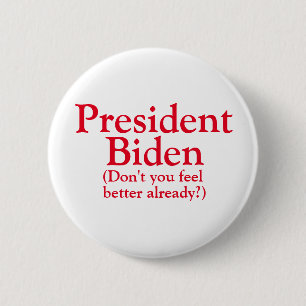 Macaron Rond 5 Cm Le Président Biden