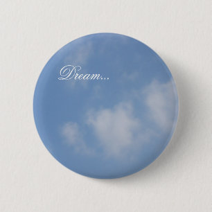 Macaron Rond 5 Cm Le rêve opacifie le bouton