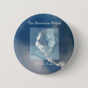 Macaron Rond 5 Cm Le Ruban miraculeux de Notre-Dame