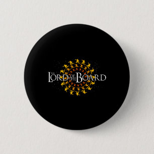 Macaron Rond 5 Cm Le Seigneur de la Planche Cadeau Drôle de Ski Snow