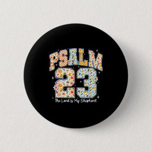 Macaron Rond 5 Cm Le Seigneur est mon berger Psaume 23 Bible chrétie