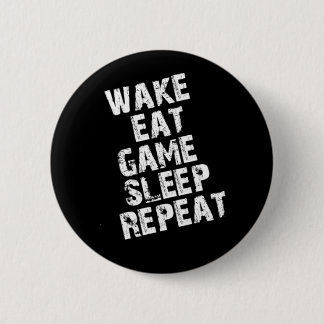 Macaron Rond 5 Cm Le sillage mangent la répétition de sommeil de jeu
