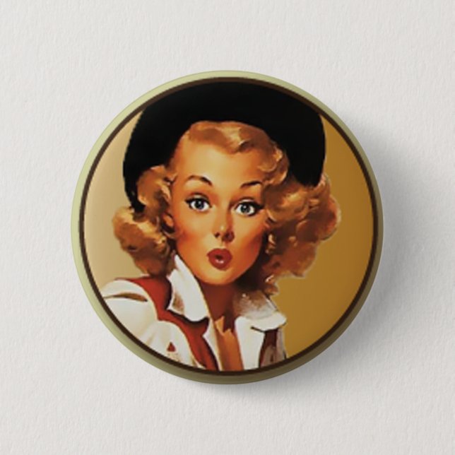 Macaron Rond 5 Cm Le Texas éclectique : Logo éclectique rond du (Devant)