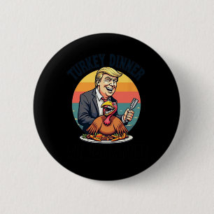 Macaron Rond 5 Cm Le Vainqueur Du Dîner Turc Donald Trump Drôle Drôl