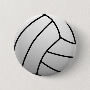 Macaron Rond 5 Cm Le volleyball fait sur commande folâtre le produi