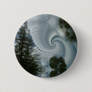 Macaron Rond 5 Cm Le vortex opacifie le bouton