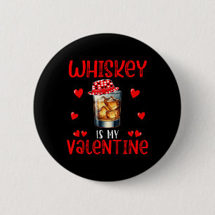 Macaron Rond 5 Cm Le Whisky Est Mon Valentin Blague Drôle Buveur Seu