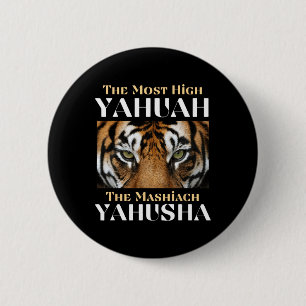 Macaron Rond 5 Cm Le Yahuah Le Plus Haut Et Le Mashiach Yahusha
