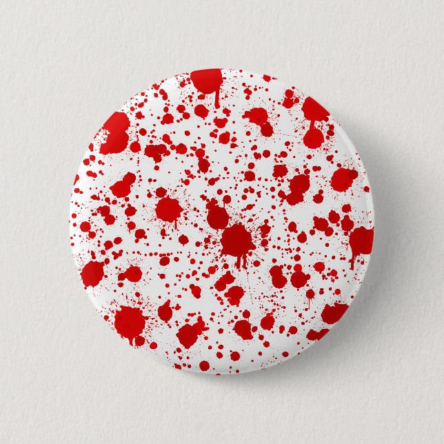 Macaron Rond 5 Cm L'éclaboussure… Dexter de sang tuerait pour ceci (Devant)