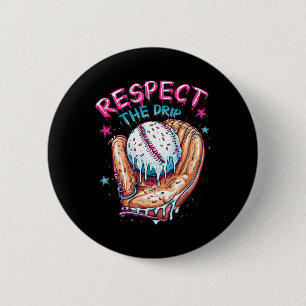 Macaron Rond 5 Cm Lecteur De Baseball Pour Les Garçons Crème Glace R