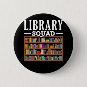 Macaron Rond 5 Cm Lecteur Lecture du livre de la bibliothèque Humour