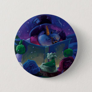 Macaron Rond 5 Cm Lecture d'hiver
