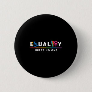 Macaron Rond 5 Cm L'égalité nuit aux droits de l'homme Lgbt Gay Lgbt