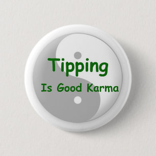Macaron Rond 5 Cm L'emboutage est bon bouton de karma