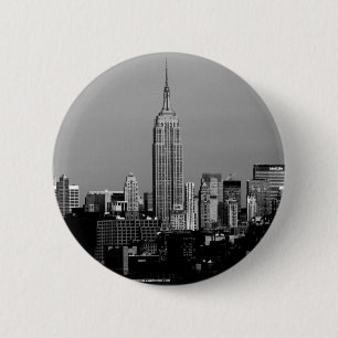 Macaron Rond 5 Cm L'Empire State Building
