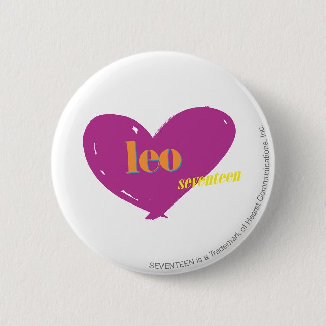 Macaron Rond 5 Cm Leo 2 (Devant)