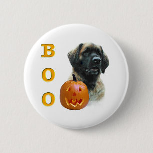Macaron Rond 5 Cm Leonberger Boo - Bouton