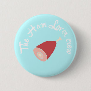 Macaron Rond 5 Cm L'équipage d'amant de jambon