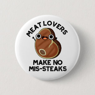 Macaron Rond 5 Cm Les amateurs de viande ne font pas de steaks de so