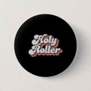 Macaron Rond 5 Cm Les années 70 Costume Disco Saint-Roller Pour Femm