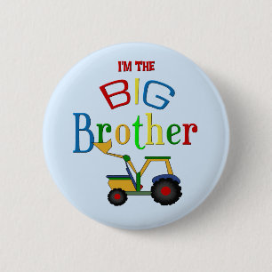 Macaron Rond 5 Cm Les cadeaux Big Brother de la construction