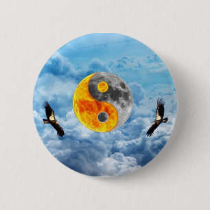 Macaron Rond 5 Cm Les condors se boutonnent pour toujours