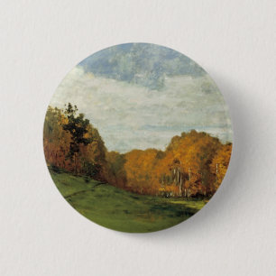 Macaron Rond 5 Cm Les cueilleurs de bois au bord de la forêt