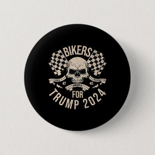 Macaron Rond 5 Cm Les cyclistes de Trump font revenir l'Amérique aux