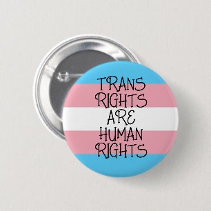 Macaron Rond 5 Cm Les droits trans sont des droits humains