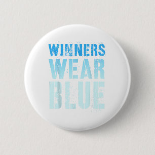 Macaron Rond 5 Cm Les gagnants vintages portent un Mat de guerre de