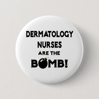 Macaron Rond 5 Cm Les Infirmières Dermatologiques Sont La Bombe !