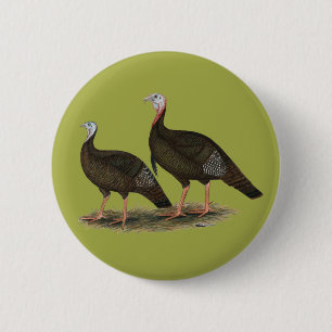 Macaron Rond 5 Cm Les Jeunes Filles de Turkeys