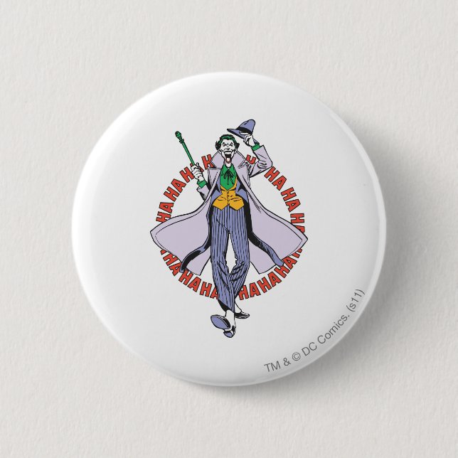 Macaron Rond 5 Cm Les Joker Cackles (Devant)