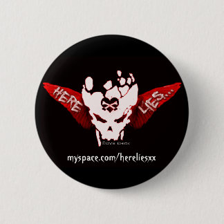 Macaron Rond 5 Cm Les Mensonges...Badge