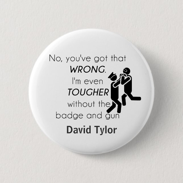 Macaron Rond 5 Cm Les poisons de Joke (Devant)