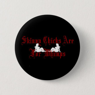 Macaron Rond 5 Cm Les poussins maigres sont pour Whimps