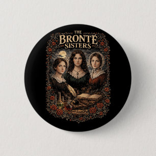 Macaron Rond 5 Cm Les Sœurs Brontë