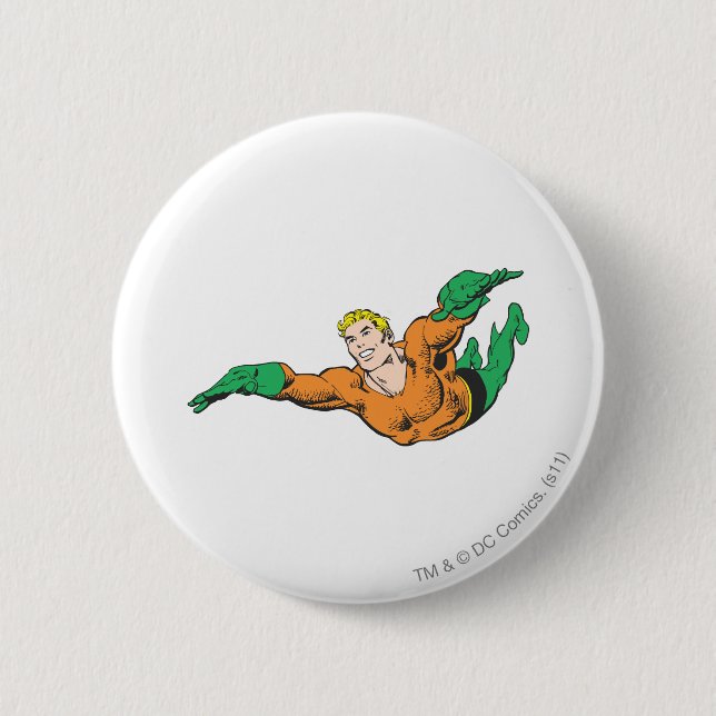 Macaron Rond 5 Cm Les Soeurs d'Aquaman (Devant)