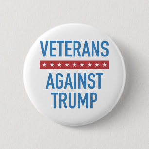 Macaron Rond 5 Cm Les vétérans contre Trump