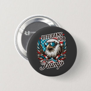 Macaron Rond 5 Cm Les vétérans de Trump