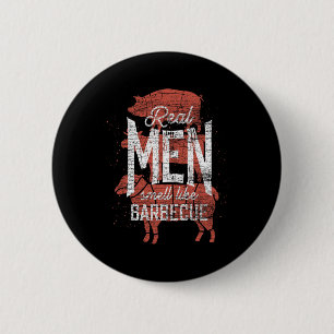 Macaron Rond 5 Cm Les vrais hommes sentent comme un cadeau pour homm