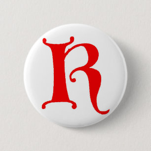 Macaron Rond 5 Cm Lettre K