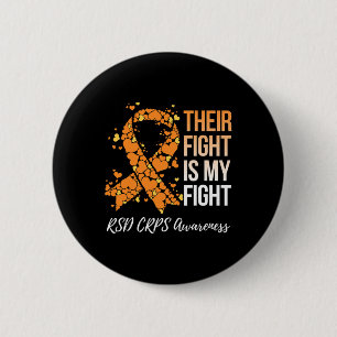 Macaron Rond 5 Cm Leur Combat Est Mon Combat Rsd Crps Sensibilisatio
