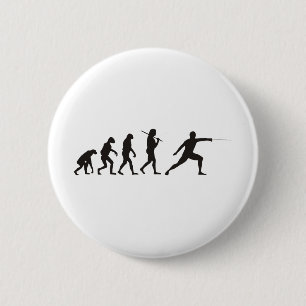 Macaron Rond 5 Cm L'évolution de la clôture