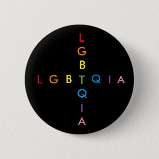 MACARON ROND 5 CM LGBTQIA